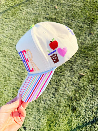 Teacher Poppy & Pine Hat - The Edit LLC