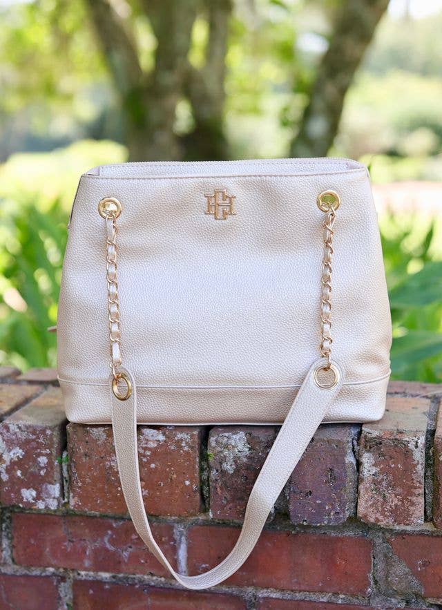 Teegan Tote PEARL: Default - The Edit LLC