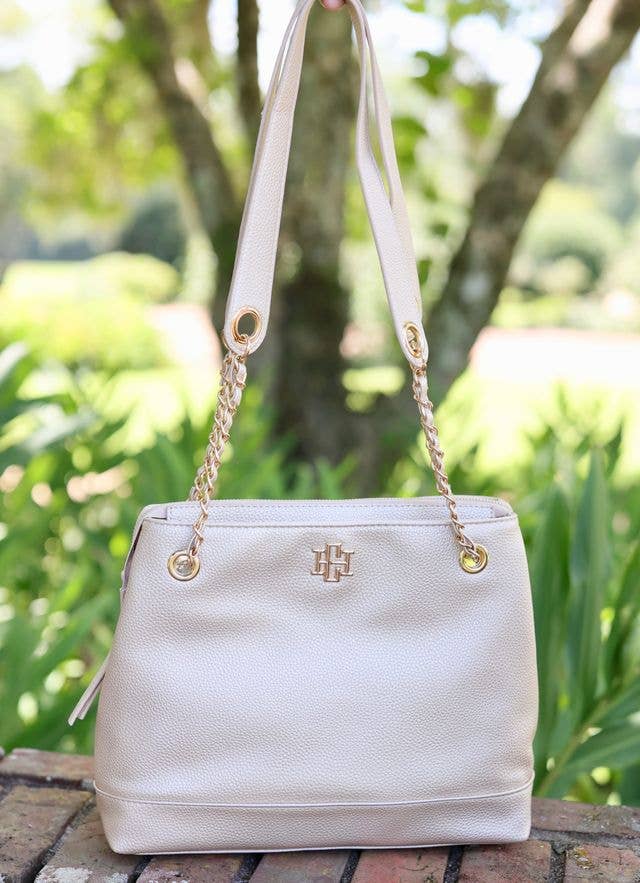 Teegan Tote PEARL: Default - The Edit LLC