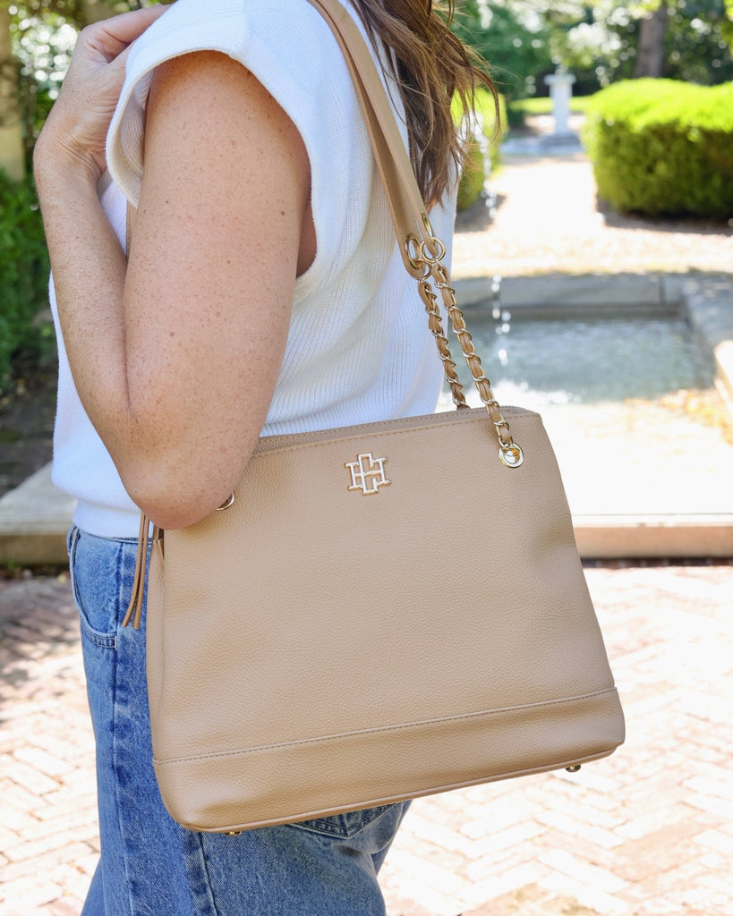 Teegan Tote Tan - The Edit LLC