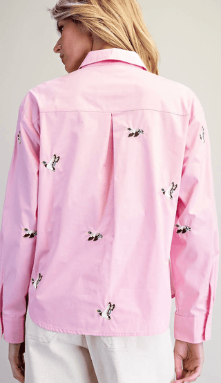 The Mallard Moment Blouse - The Edit LLC