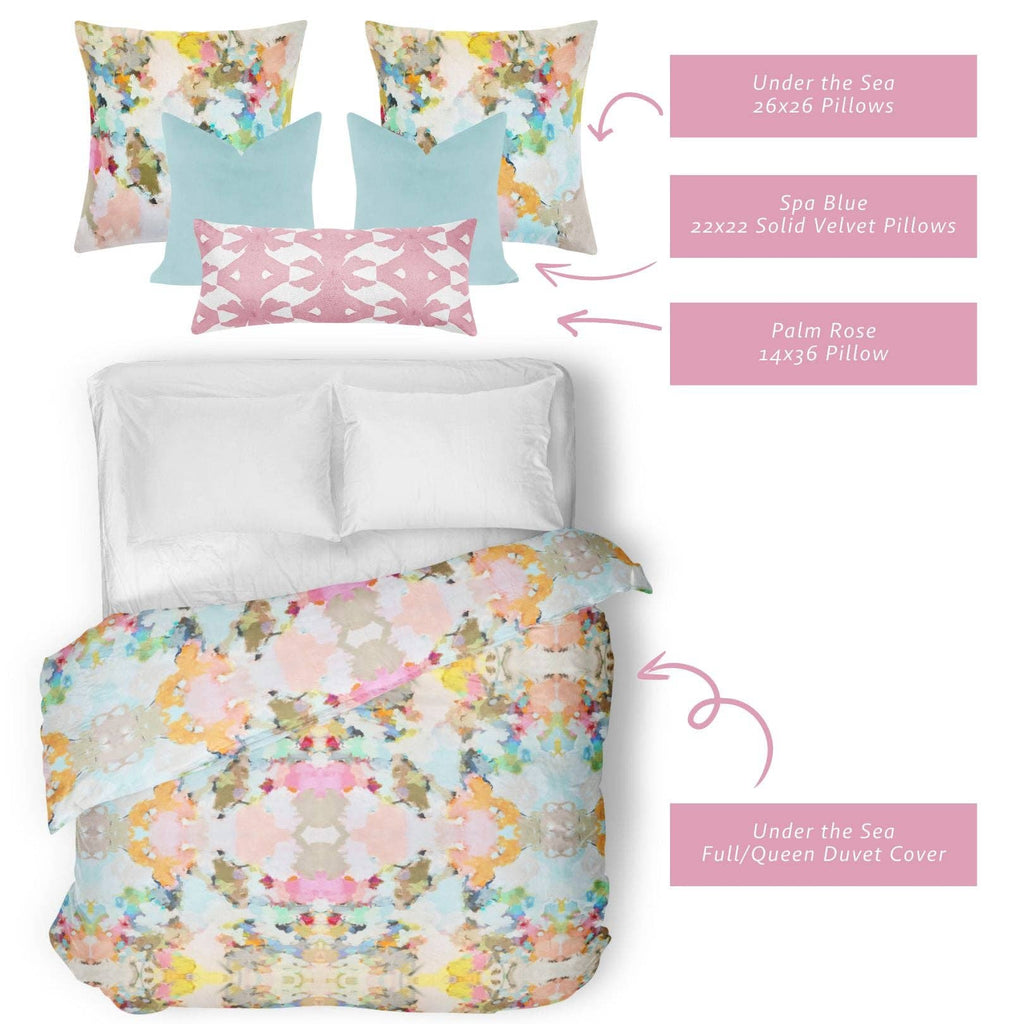 Under the Sea Duvet Cover: Microlux Full/Queen (88" x 88") - The Edit LLC
