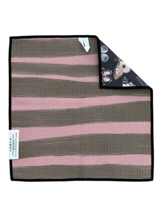 Velvet Wings: Reversible Washcloth: Multi / Washcloth (12 in x 12 in) - The Edit LLC
