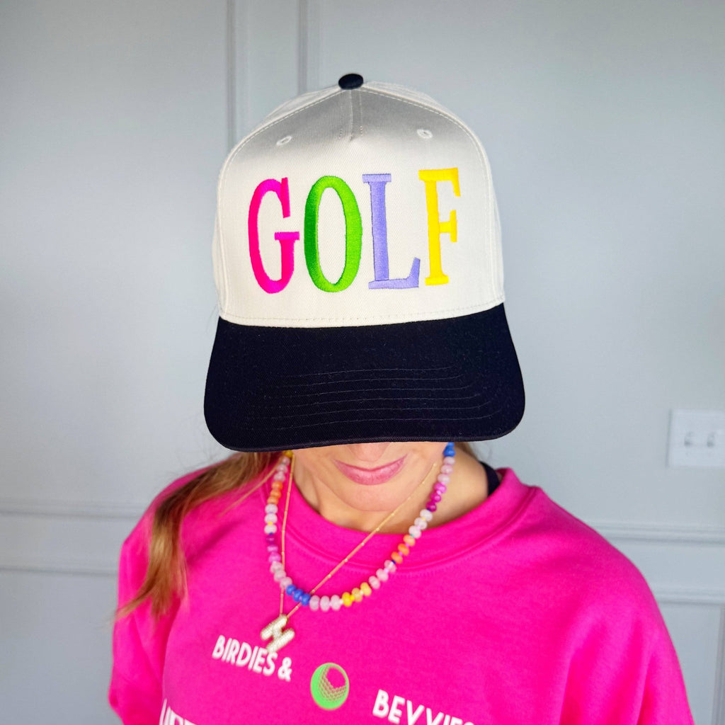Vibrant Golf Hat - The Edit LLC