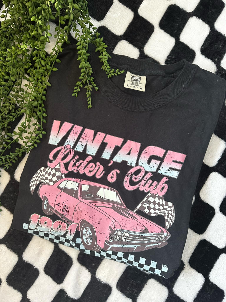 Vintage Riders Club Graphic Tee - The Edit LLC