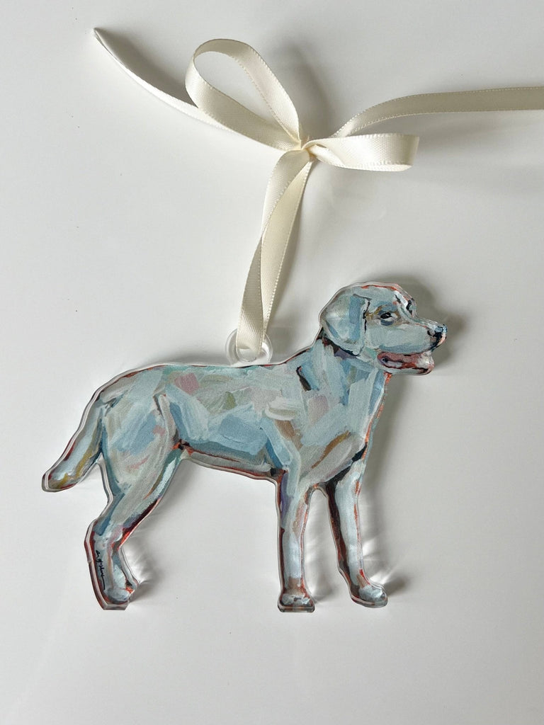 "White Lab" ornament - The Edit LLC