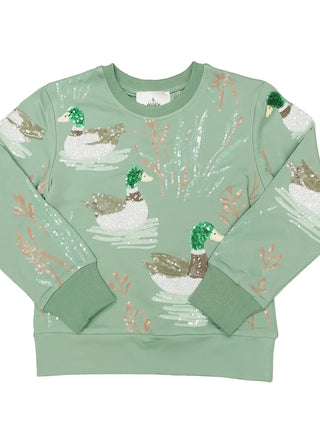 Women's Marsh Mallard Sweatshirt - The Edit LLC