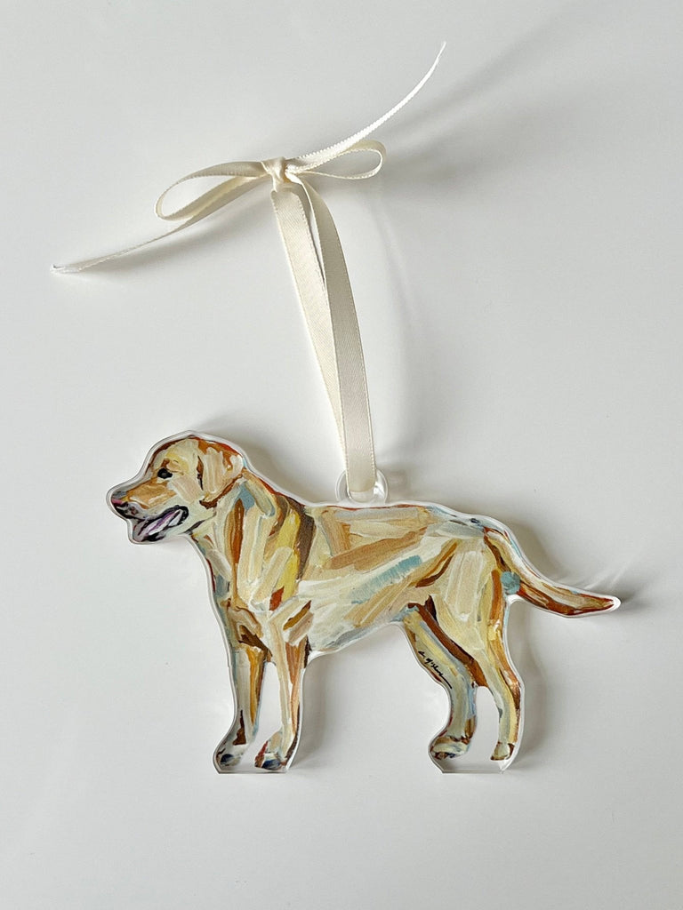"Yellow Lab" ornament - The Edit LLC