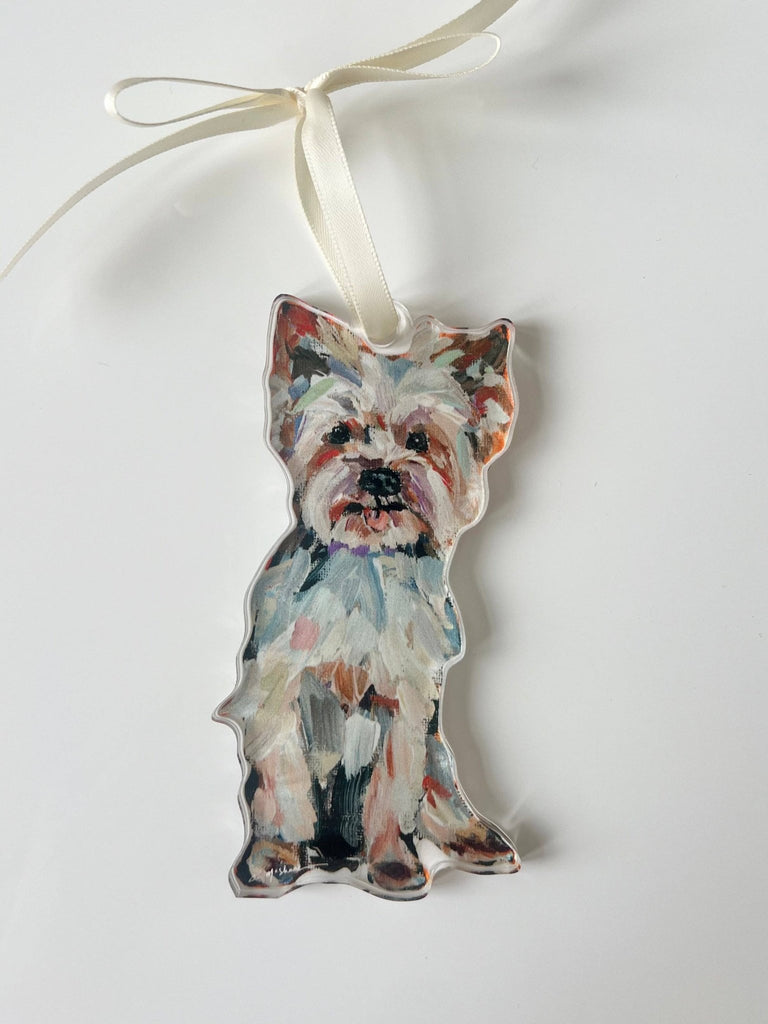 "Yorkie Light" ornament - The Edit LLC