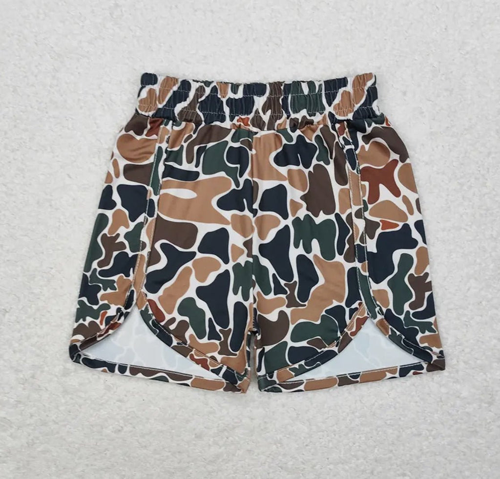 YOUTH - Cotton Camo Shorts - The Edit LLC