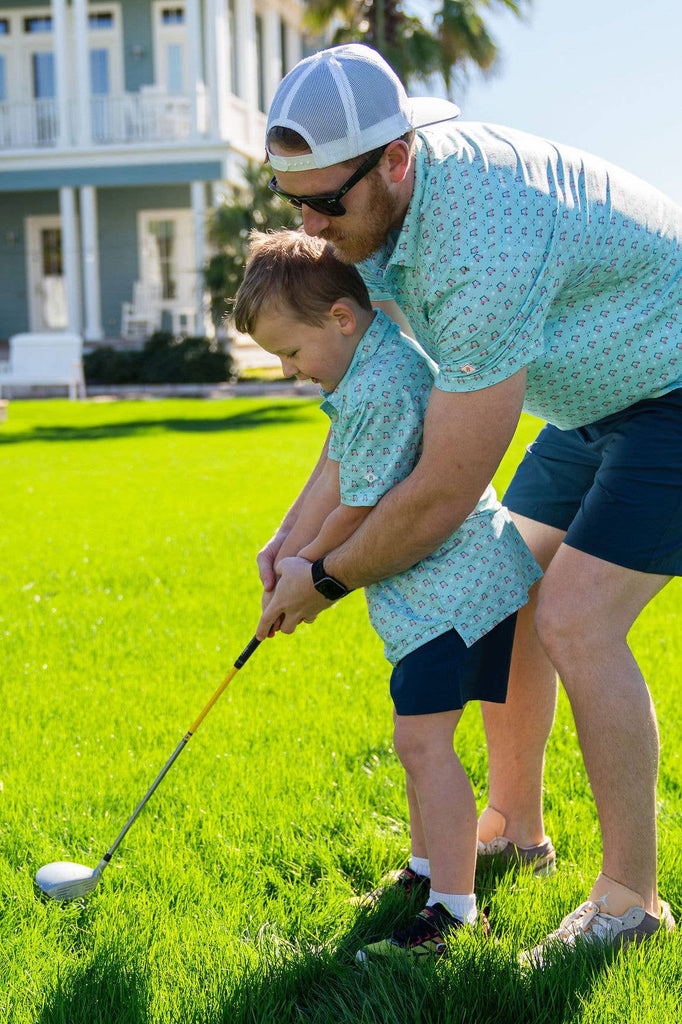 Youth Sizing - Performance Polo - Tee Time: Large - The Edit LLC