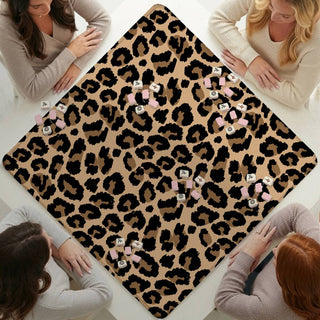 Zebra/Antelope Mahjong Mat 31" - The Edit LLC