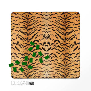 Zebra/Antelope Mahjong Mat 31" - The Edit LLC