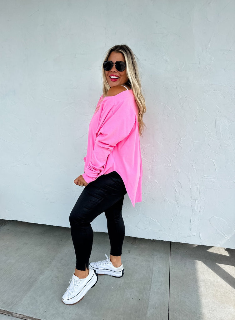 Zoey Athleisure Pullover - The Edit LLC