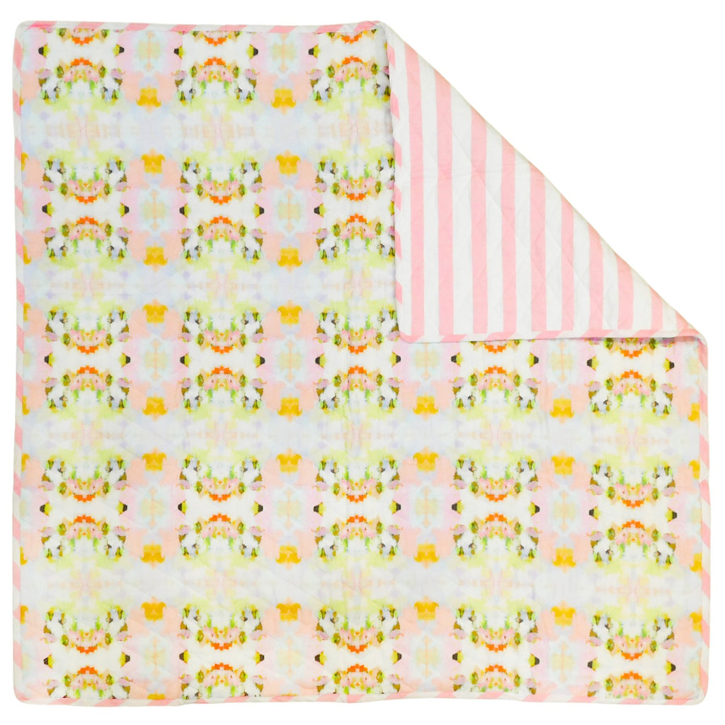 Brooks Avenue Pink Baby Blanket: One Size - The Edit LLC