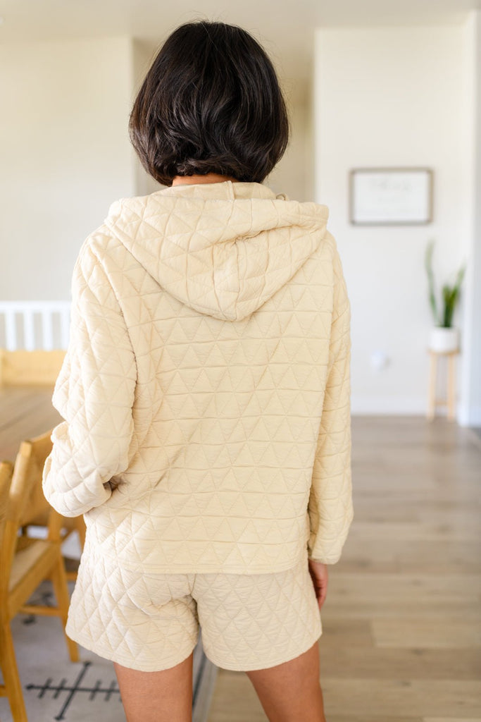 Chilling Out Quilted Pullover - The Edit LLC