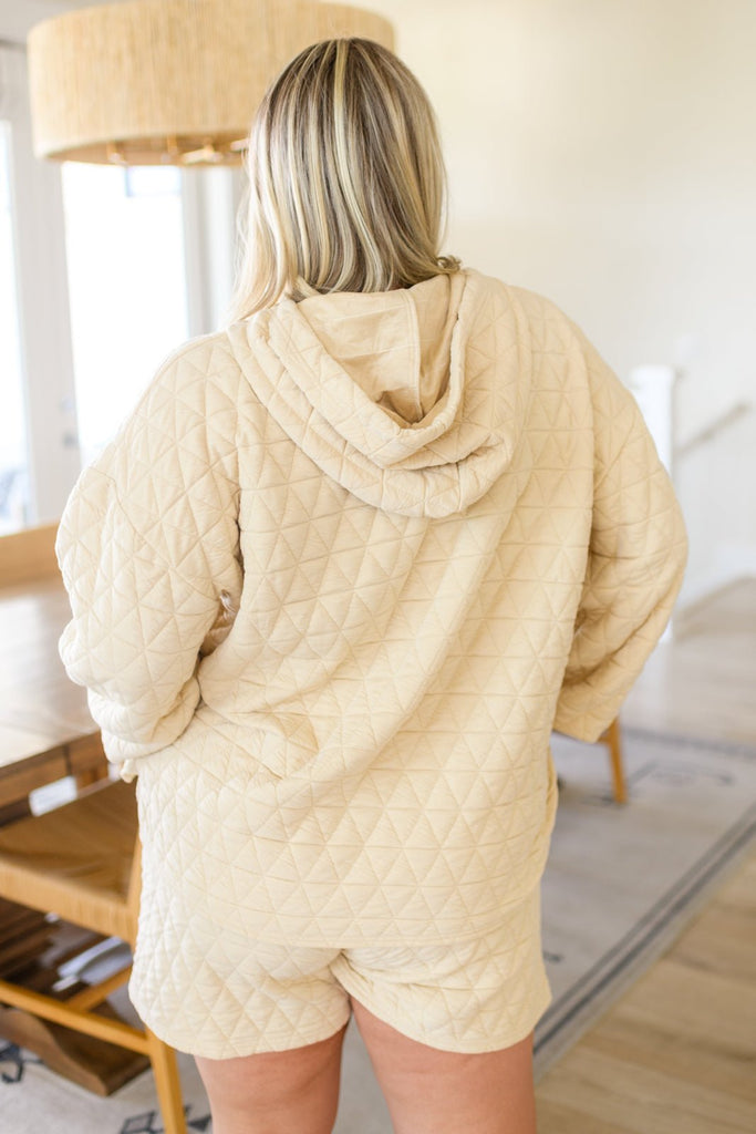 Chilling Out Quilted Pullover - The Edit LLC