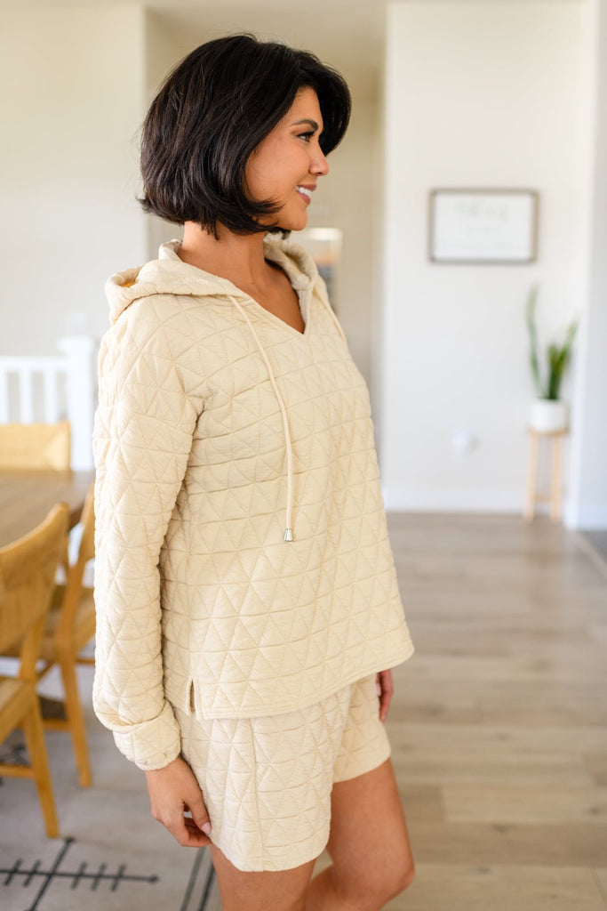 Chilling Out Quilted Pullover - The Edit LLC