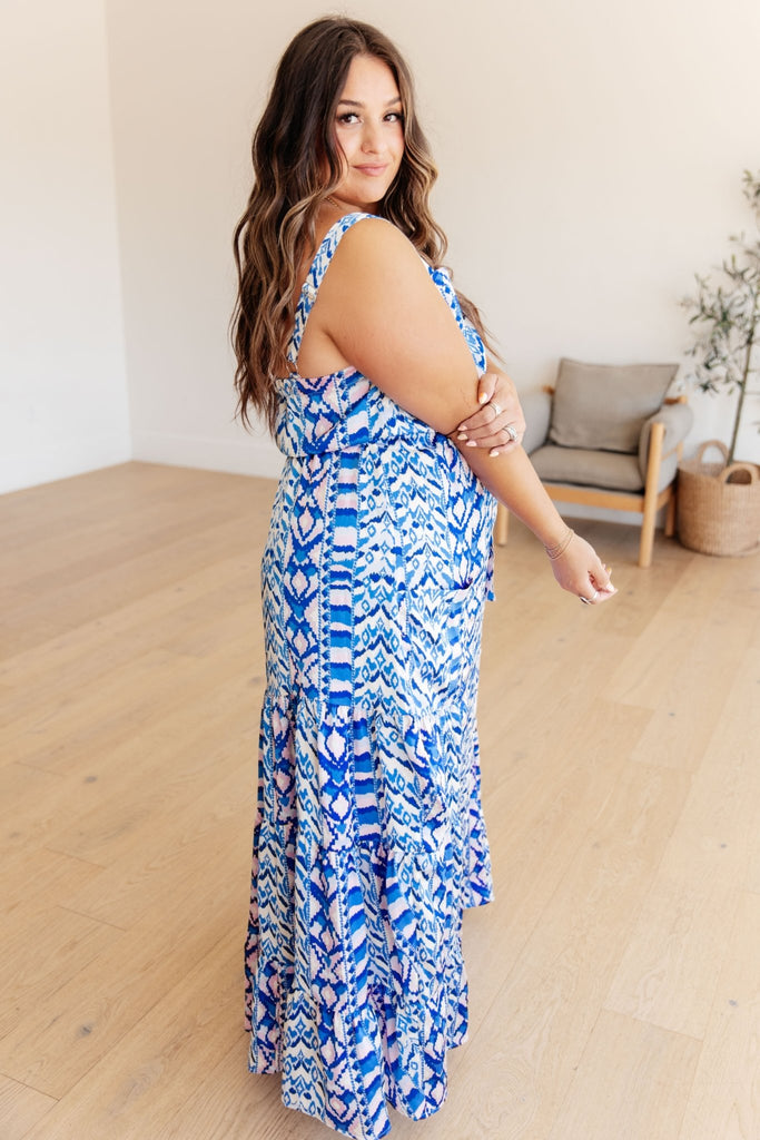 Seas The Day Maxi Dress - The Edit LLC