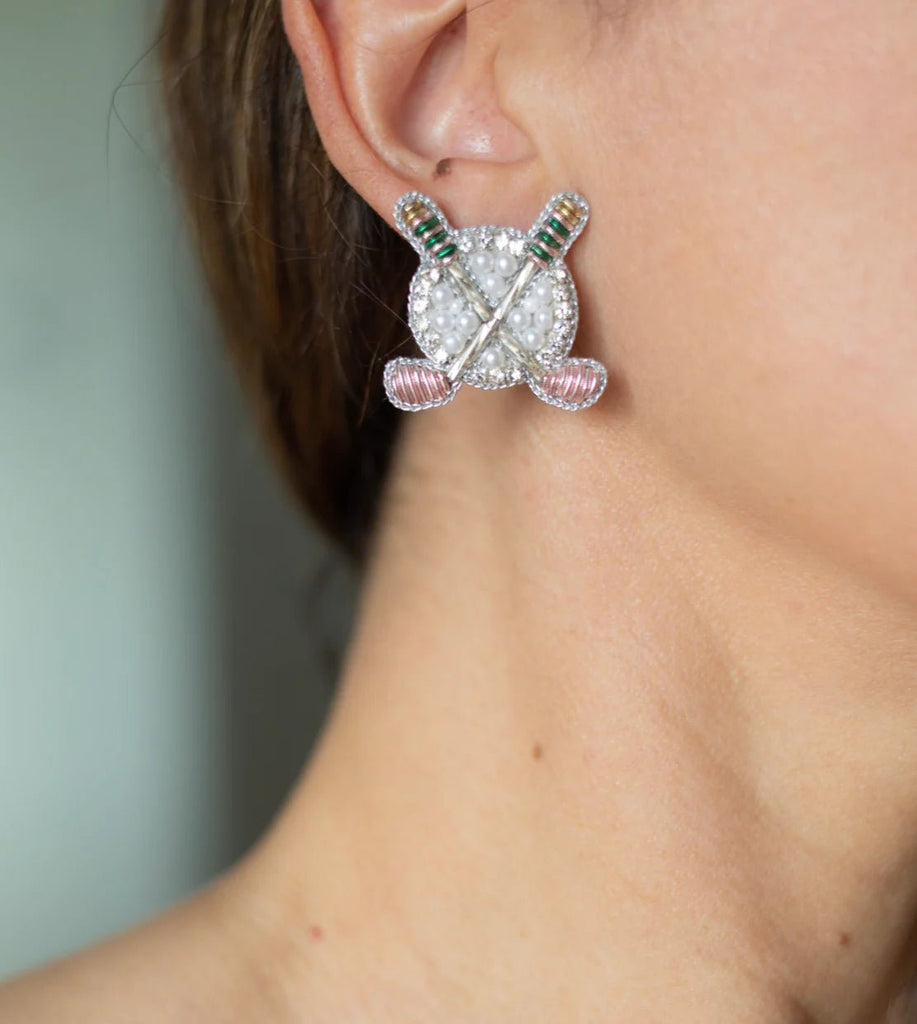 Tee Time Golf Earrings- Gaby & Grace - The Edit LLC