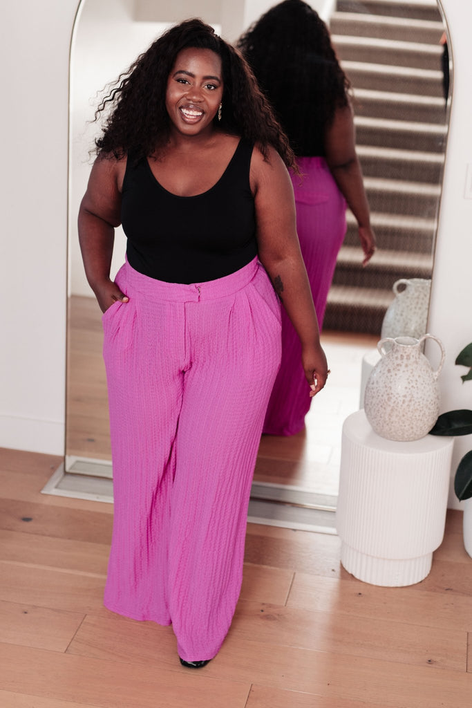 Totally Crazy Still Wide Leg Pants - The Edit LLC