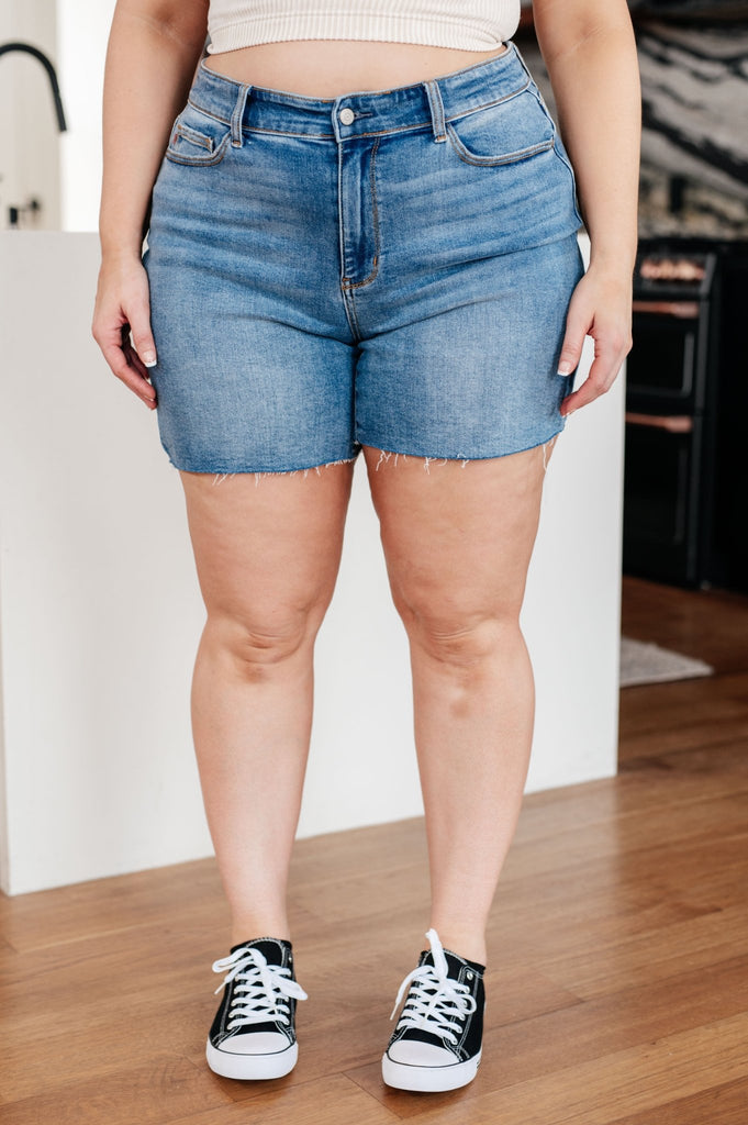 Willa High Rise Cutoff Shorts - The Edit LLC